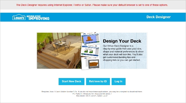 Deck Design Program For Mac